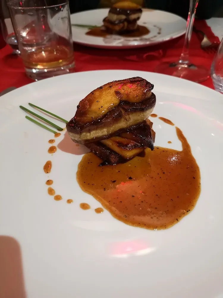 Foie Gras Avec Fruit Caramélisé